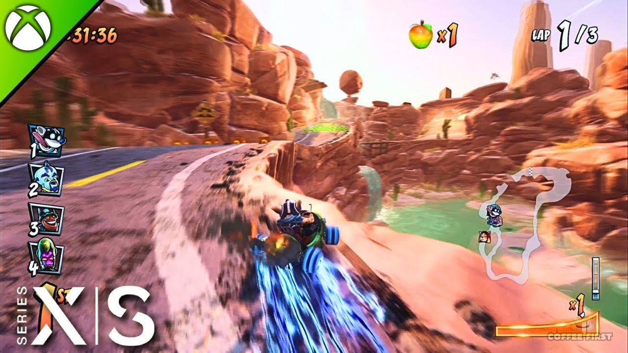Crash Team Racing CTR Remake | XBOX SERIES S Next Gen Gameplay - YouTube