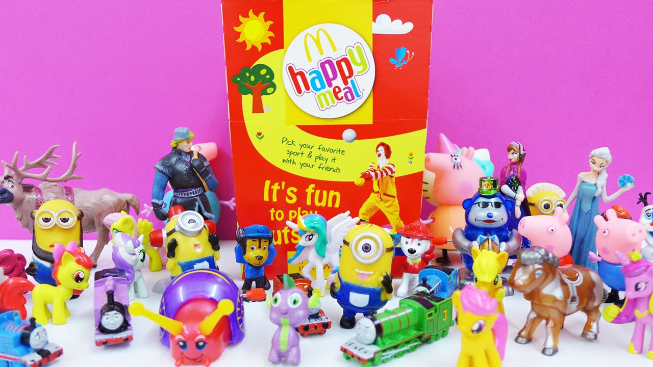 paw patrol mcdonalds toys