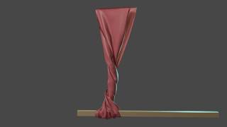 cloth test on blender 2.8