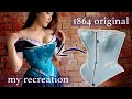 Making a Victorian Corset | Recreating an 1860s Historical Corset for an Alice in Wonderland Cosplay
