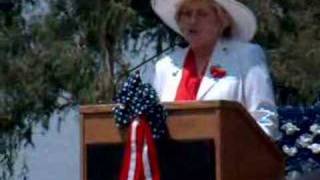 Mayor Grace Vargas Rialto Memorial Day Ceremony 52807