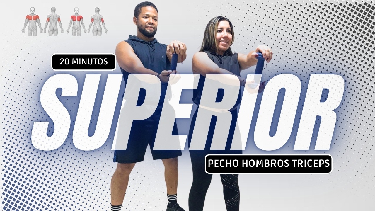 Ejercicios para Pecho, Triceps y Hombros | Rutinas de ejercicio en Casa ...