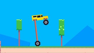 Drive Mad 2D | game play level (1 - 5) - Fancade screenshot 2