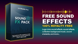 100% Royalty Free | 65 Sound Effects Logo Premium NoCopyright