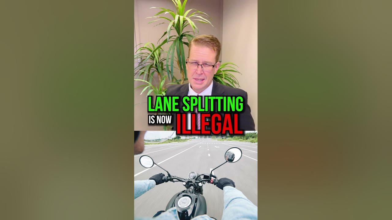 Lane Splitting Is it legal in Texas? 🏍️🚫 YouTube
