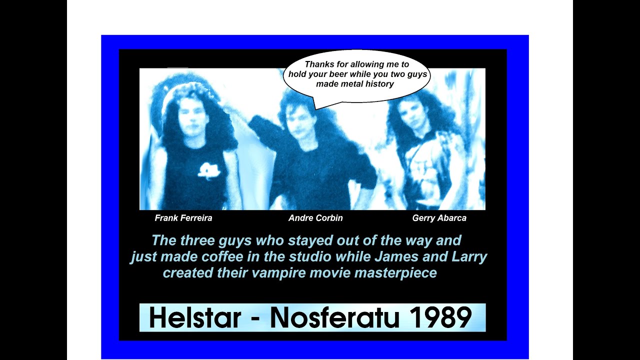 Helstar James Rivera belittling Andre Corbin's impact on Helstar, again. Andre Responds