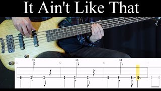 It Ain't Like That (Alice in Chains) - Bass Cover (With Tabs) by Leo Düzey