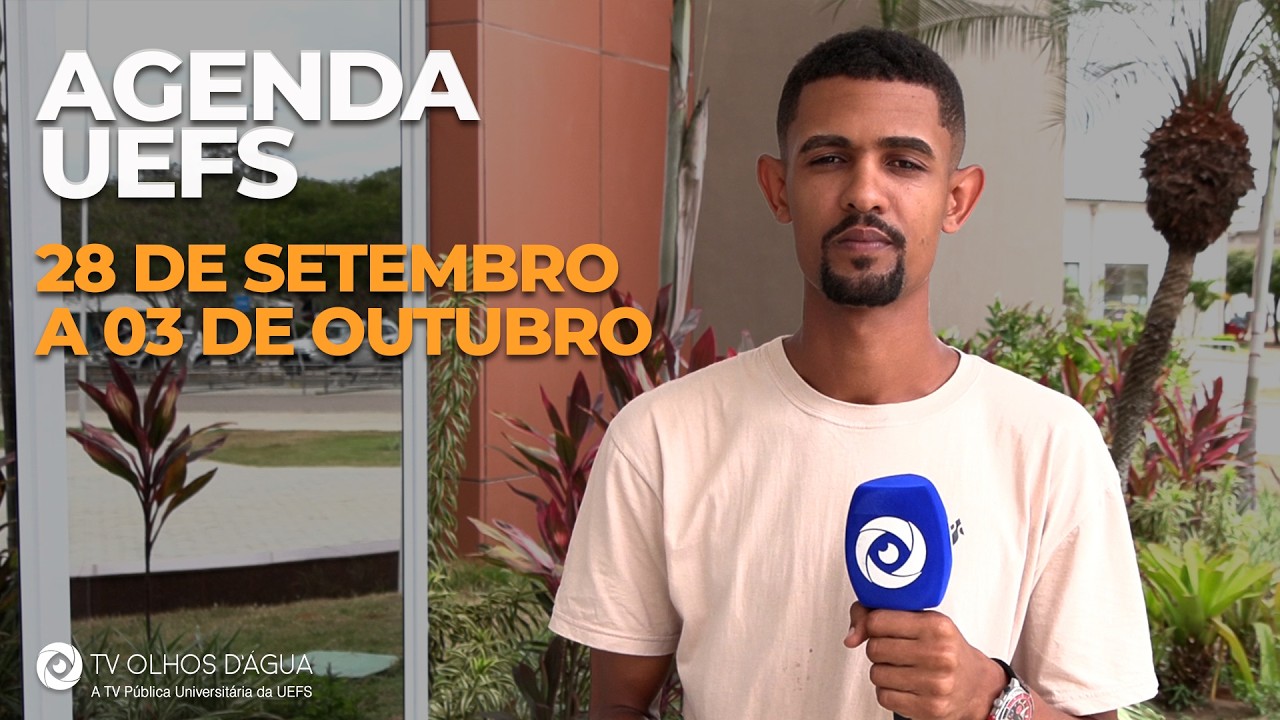 AGENDA UEFS de 28 de setembro a 3 de outubro de 2026