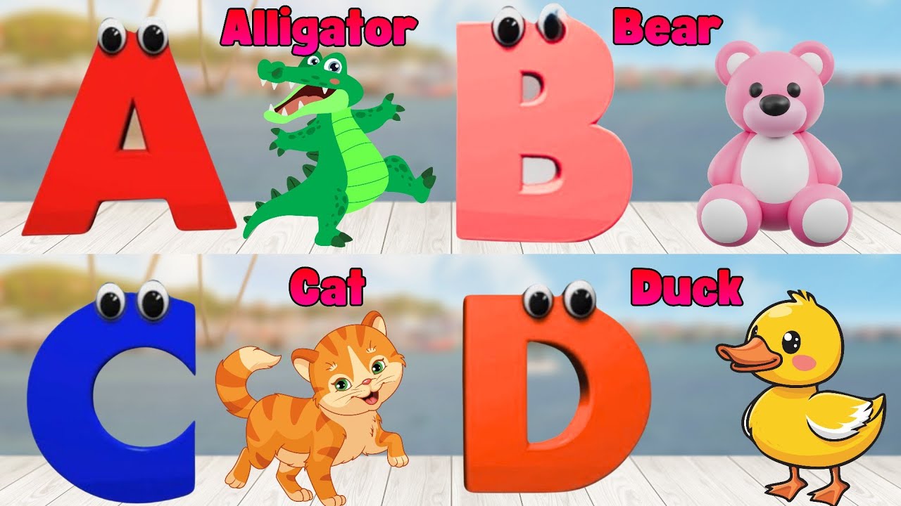 Alphabet Animals Song | Learn the ABC Alphabet Animals Song for Kids | ABC Alphabet Phonics Song 