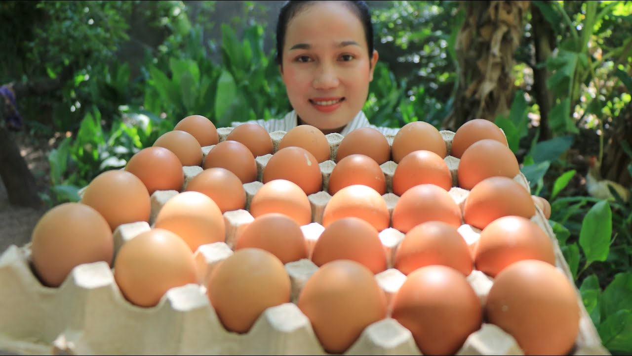 Tasty Pickled Eggs Recipe / Eggs In Chilli Sauce / Prepare By Countryside Life TV - YouTube