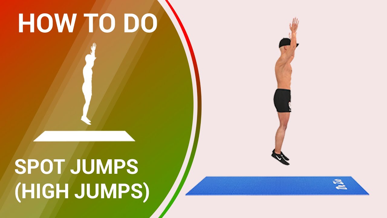 How To Do : Spot Jumps (High Jumps) Yoga Pose 