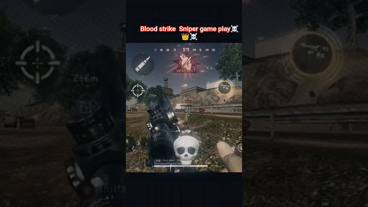 Blood strike  Sniper game play☠️👑☠️ [subscribe] {Bolt strike} channel 💪