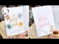 Live Custom Bullet Journal REPLAY October 30 | Packing Pre-Made Journals Order 1176-1186