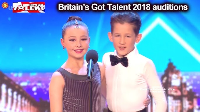 Lexie & Christopher 10yo Dancers MET at MATCHING SITE Auditions Britain's  Got Talent 2018 BGT S12E03