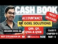 Books of Original entry Cash Book | Class 11 Accounts | Dk Goel Solutions | Part 4