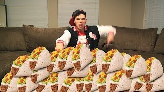 60 Soft Tacos in 10 Min CHALLENGE! screenshot 5