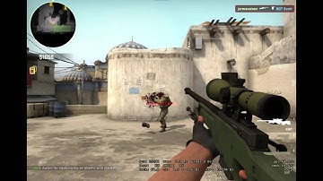 CSGO awp shot slow mo
