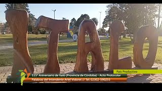 115° Aniversario Italó, provincia de Córdoba. 13-05-2023