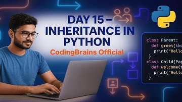 👉 Day 15 – Inheritance in Python | Parent & Child Classes | Types of Inheritance