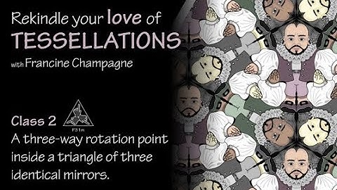 How to Create Tessellations in a Matrix of Triangles using your iPad