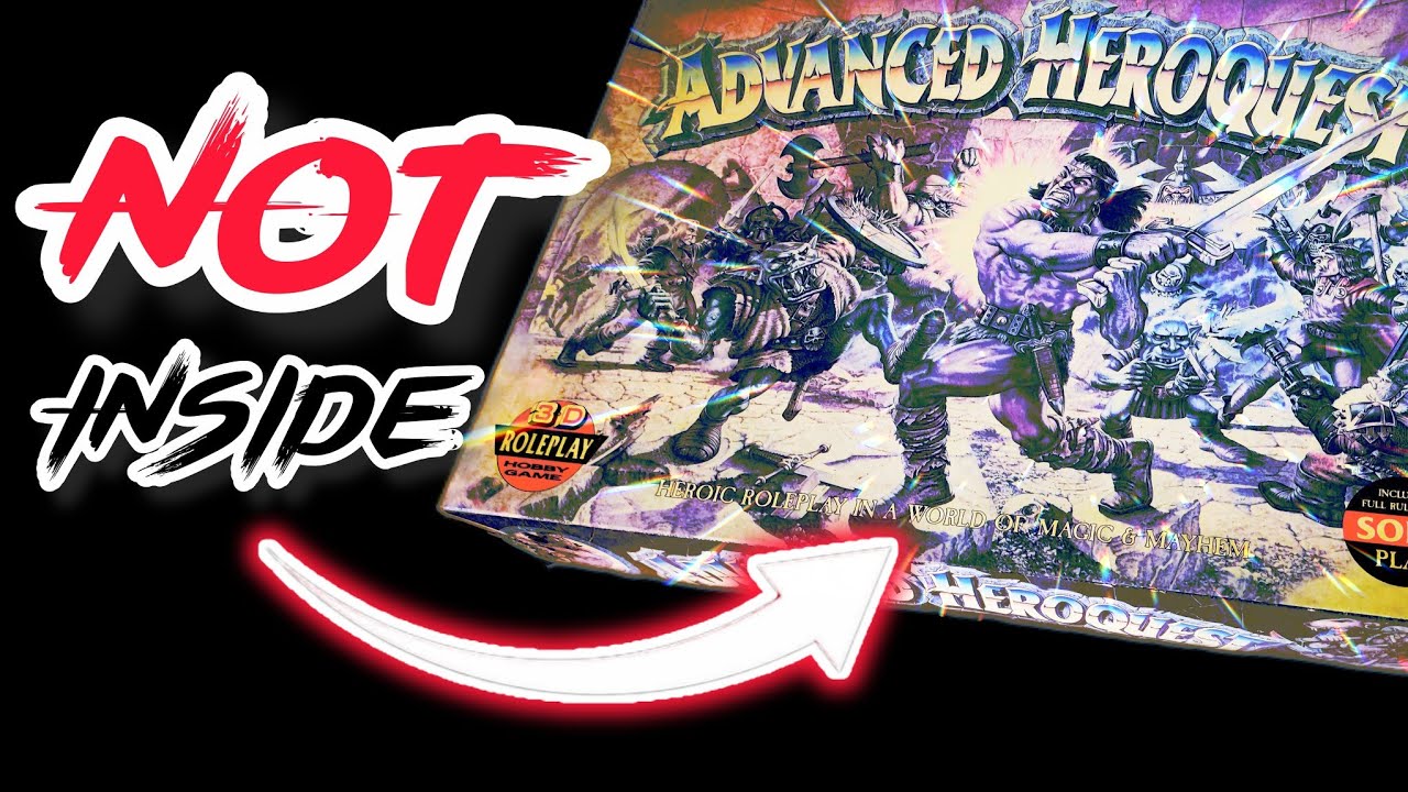 Advanced Heroquest – Lot De Pièces Pour Collectionneur – Vintage Games Workshop