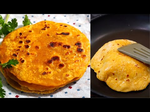 HOW TO MAKE DELICIOUS SWEET POTATO FLATBREAD WITH JUST 2 INGREDIENTS