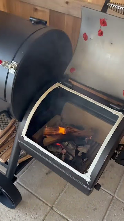 Oklahoma Joe’s Highland - first fire!