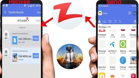 How to Send Pubg Via Zapya || Pubg Ko Zapya Se Send Kaise Kare