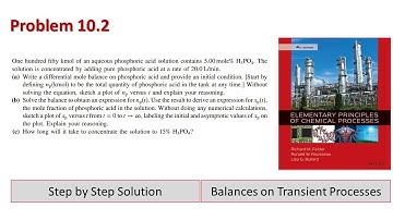 150 kmol of an aqueous phosphoric acid solution contains 5.00 mole% H3PO4.