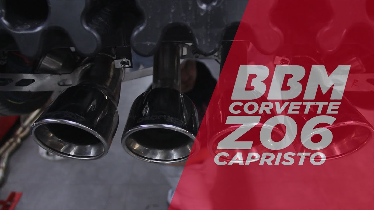 BBM Corvette Z06 Projekt: C7 Abgasanlage von Capristo