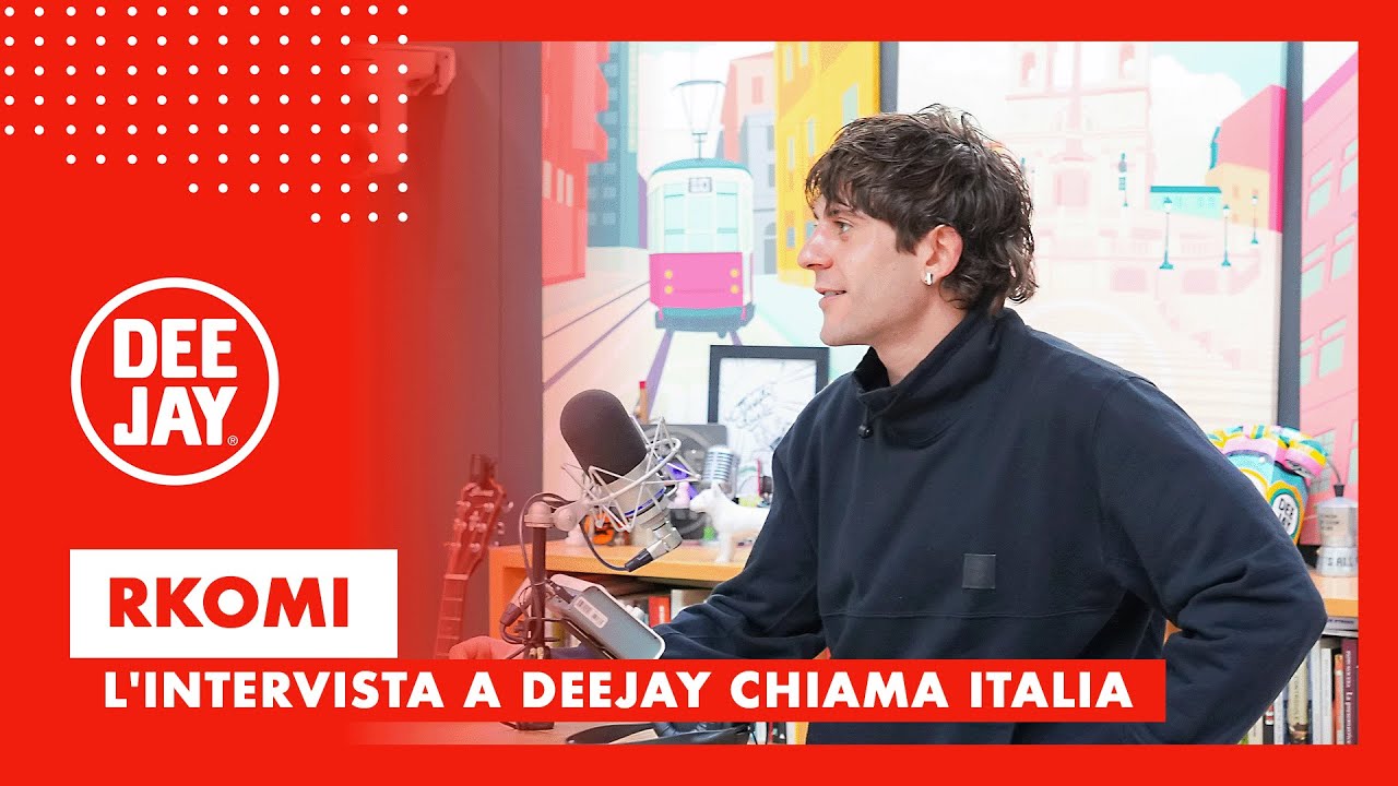 Rkomi a Deejay Chiama Italia: 