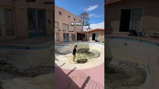 Flashback to the first time I tackled this pool #vintage #vegas #poolcleaning #satisfying
