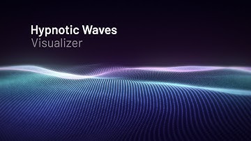 Hypnotic Waves Music Visualizer | How to Create a Music Visualization Template