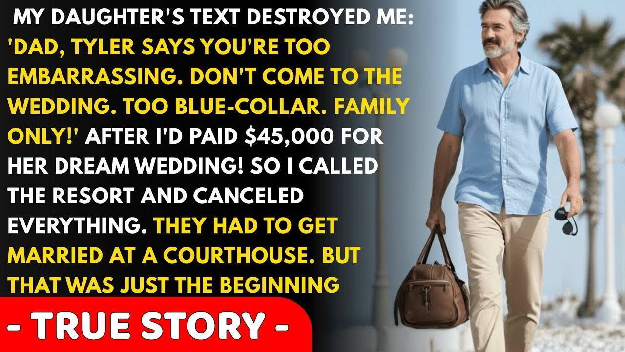 My Daughter Excluded Me From Her $45K Wedding — My Response Shocked Her Instantly