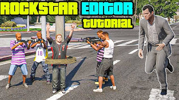 ROCKSTAR EDITOR TUTORIAL | CREATE SHORTS WITH HELP OF ROCKSTAR EDITOR - GTA 5 Tutorial Hindi