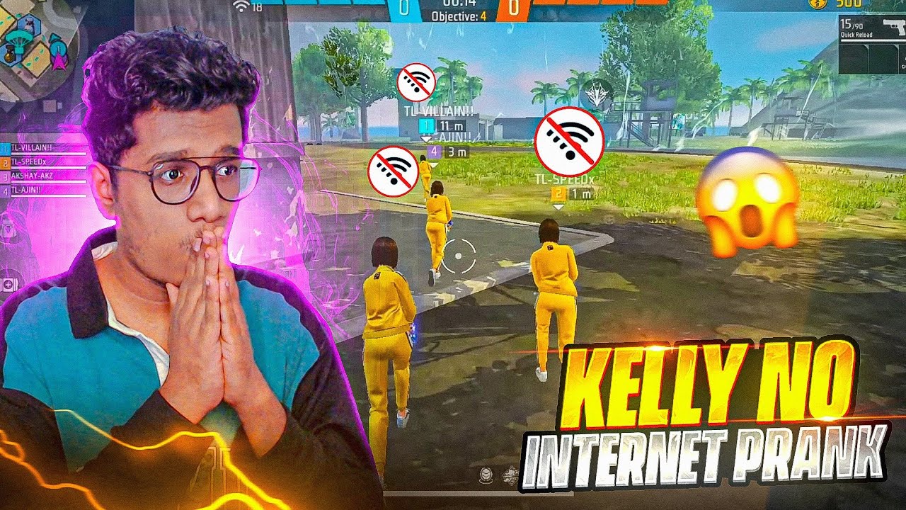 Kelly Bundle ഇട്ടു No Internet Prank ചെയ്തപ്പോൾ 😱 Freefire Malayalam