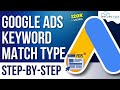 Google Ads Course |  Keyword Match Types in Google Ads | (Part-6)