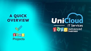 Zoho Projects' Overview by Unicloud IT Services.
