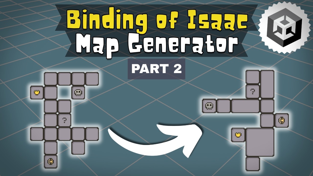 Binding Of Isaac Map Generator In Unity Map Tutorial Youtube 