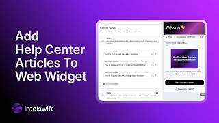 Add Help Center Articles to web widget screenshot 5