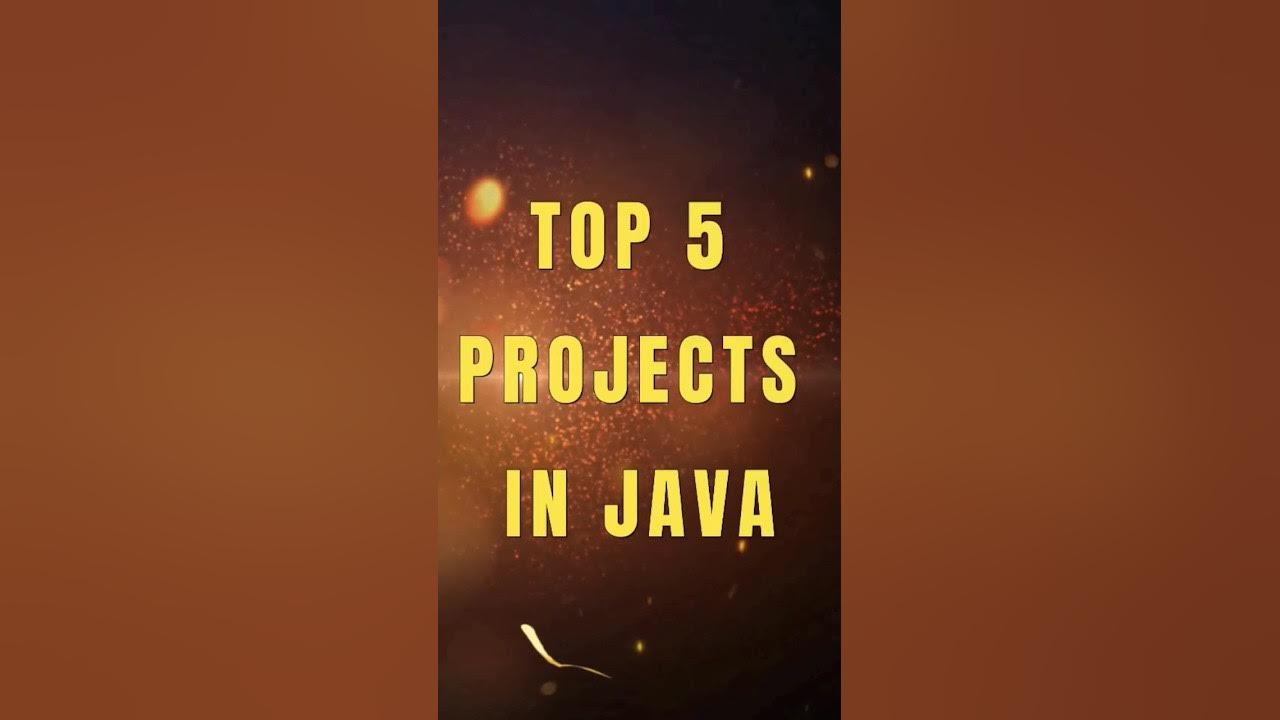 Top 5 Projects in Java From Beginners to Advance 📃 #coding #technology ...
