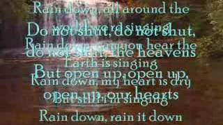 Video thumbnail of "RAINDOWN with lyrics and chords by delirious"