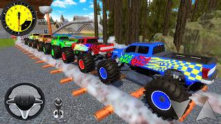 Mega Ramp Stunt Cars Simulator 3D #2 - Monster Truck Impossible Racing - Android IOS | GamePlay 2026 screenshot 1