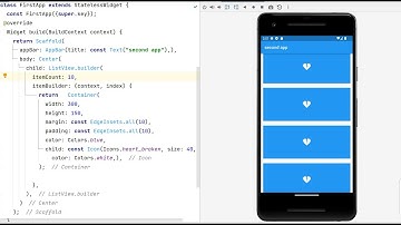 4-  ListView (static and dynamic)