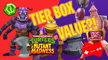 TIER BOX BREAKDOWN TMNT Mutant Madness Interactive Spreadsheet tool NOW AVAILABLE
