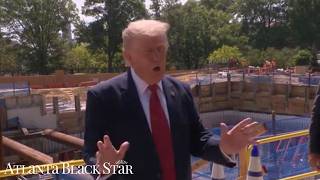 Trump Lashes Out At Rep. Thomas Massie During Remarks At White House Ballroom Construction Site