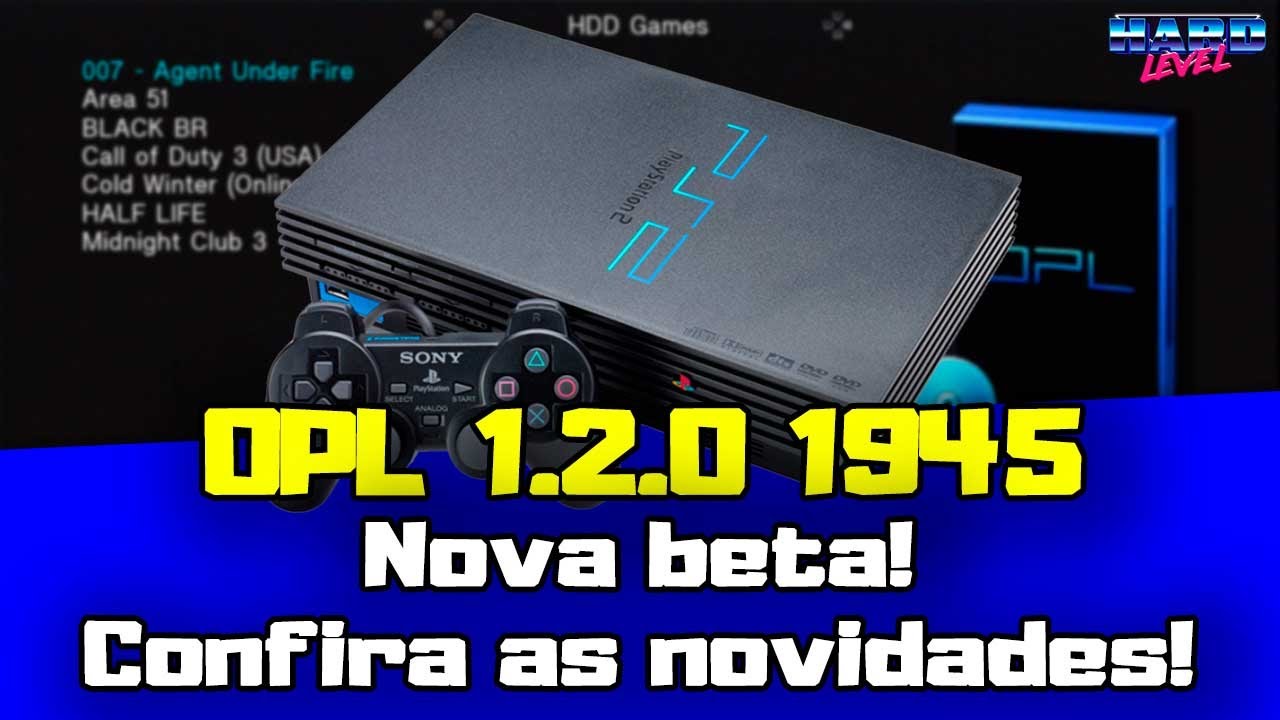 Pacote de APPS simples para o OPL do Playstation 2 (2021/2022) 