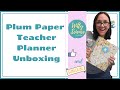 Plum Paper Teacher Planner