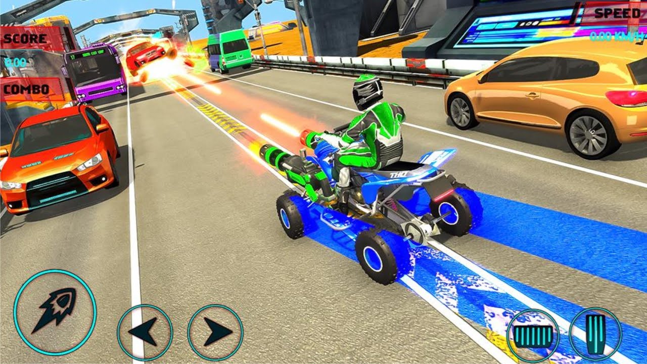 ATV Simulator Quad Big Shooting Level 1 #1 🔥 🔥