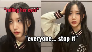 Just Haewon being done with NSWERS Profile